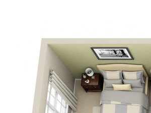 Royal Crest 3D Royal Crest 3D. 3 bedroom apartment. Kitchen with eating space. 2 full bathrooms, shower stall in master. Walk-in closets. Patio.